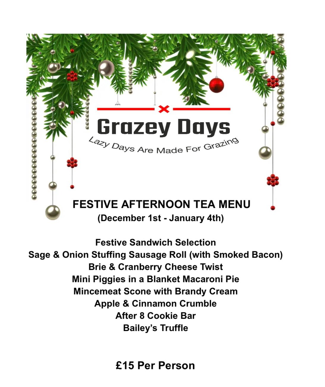 Christmas Afternoon Tea