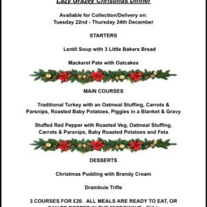 Lazy Grazey Christmas Dinner